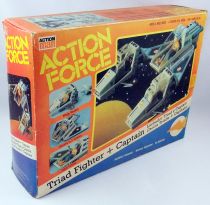 Action Force - Force Galactique - Triad Fighter Triade de Combat & Captain Moondancer