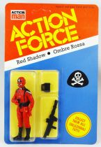 Action Force - Les Envahisseurs - Ombre Rouge \ Red Shadow\ 