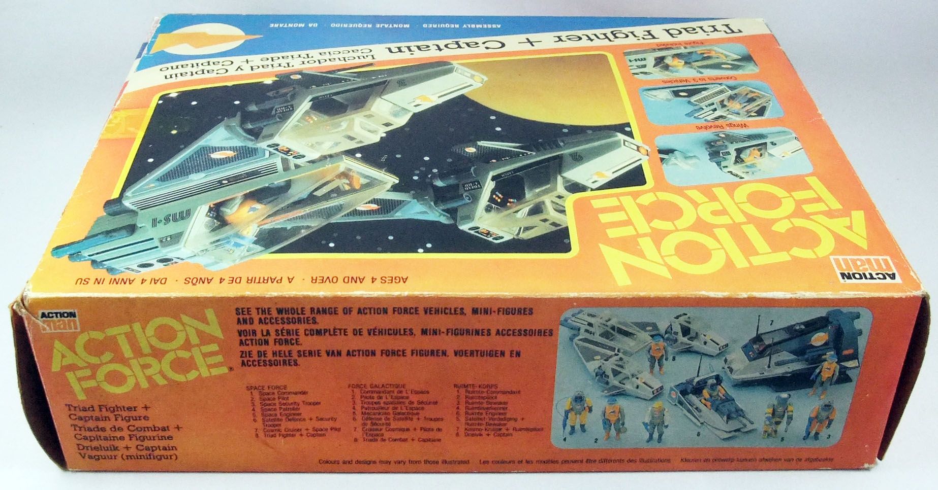 Action Force - Space Force Triad Fighter & Captain Moondancer