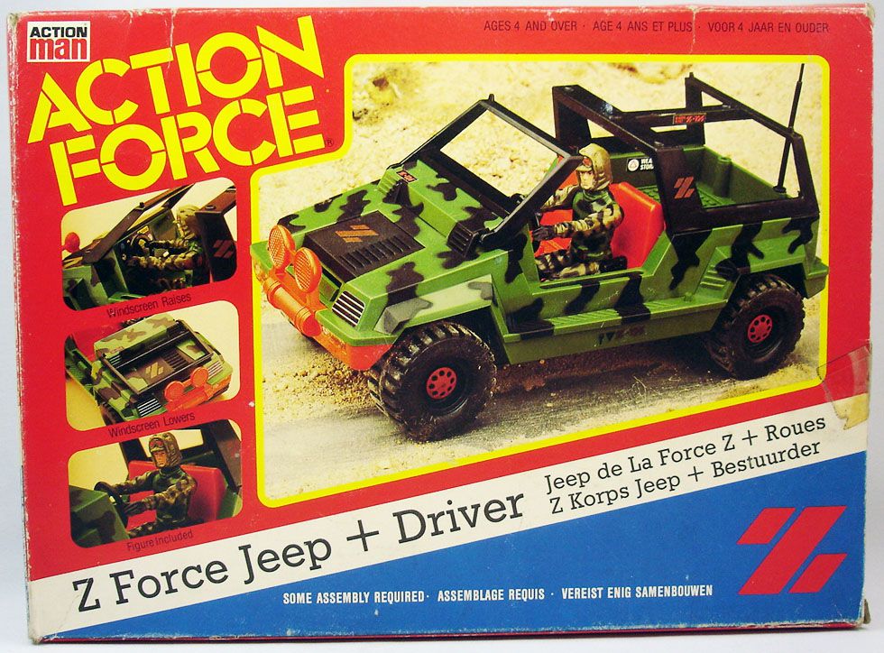 Brand New Custom Design GI Joe Z Force Jeep Tow Hook Details about   Action Force
