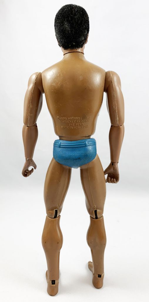 Black action man doll on sale