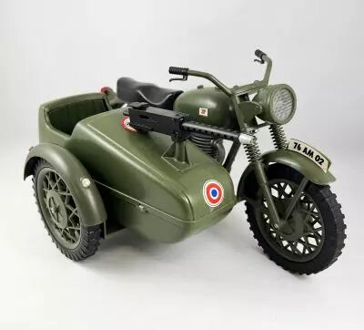 Action Joe (v�hicules) - Moto Side Car - Ceji - R�f 2715 (occasion)