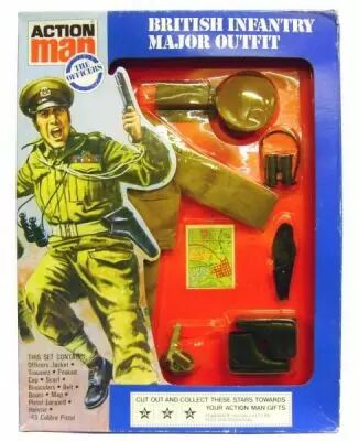 Action Man - British infantry Major - Ref 34351