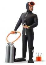 Action Man (50th Anniversary) - Scuba Diver (Art + Science International Ltd)