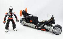 Action Man A.T.O.M. - Hasbro 2005 - Thunderbike 3000 & Axel (loose)