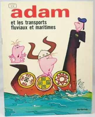Adam - Editions Artima - n�4 Adam et les transports fluviaux et maritimes