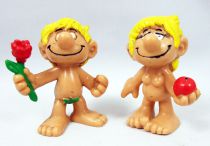 Adam & Eve (Kennedy-Cromo) - Figurines pvc Bully 1985