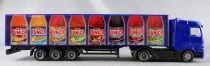 Adtruck Ho 1/87 Camion Mercedes Actros Kam Lun Blanc Semi Remorque Jus de Fruit Punica