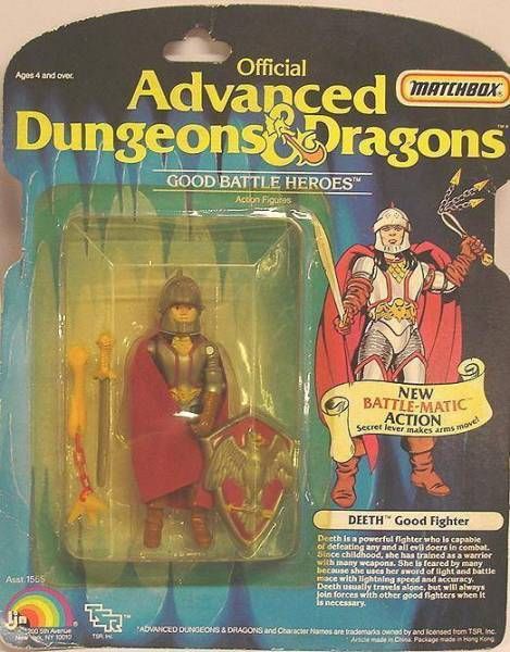 ljn advanced dungeons dragons figures