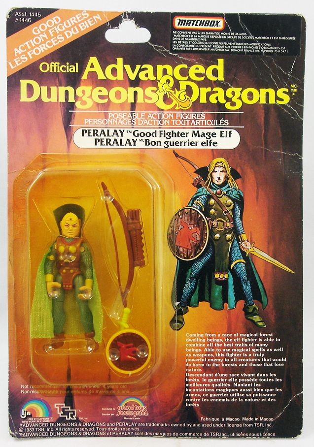 ljn dungeons and dragons action figures