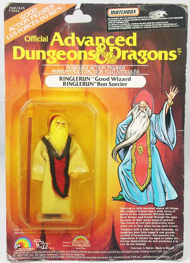 ljn advanced dungeons dragons figures