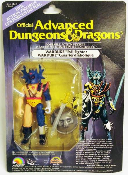 ljn dungeons and dragons action figures