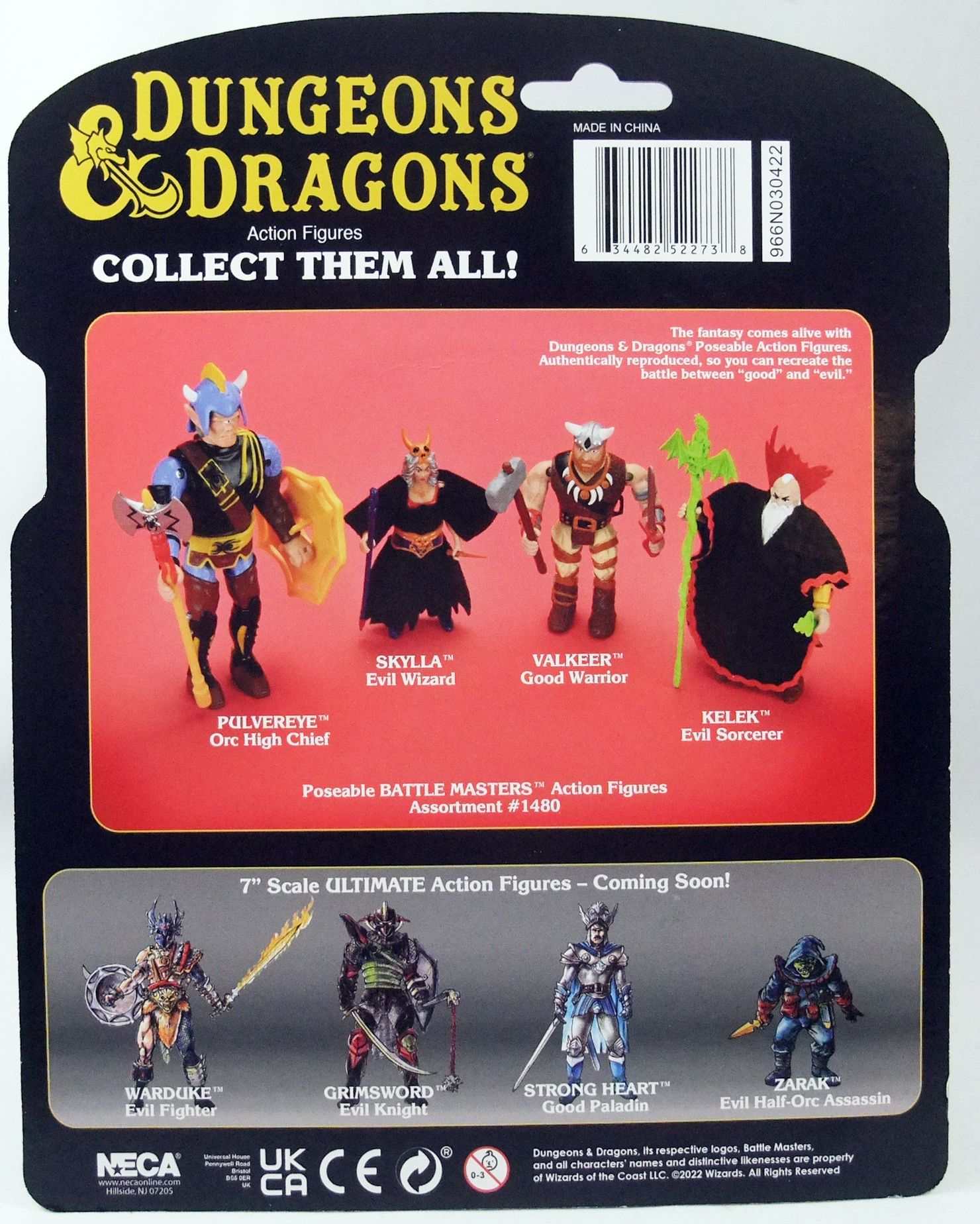 Advanced Dungeons & Dragons LJN NECA The Lost Wave Valkeer