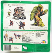 Advanced Dungeons & Dragons - LJN TSR Adventure Figures - Shambling Mound & Treasure Sack