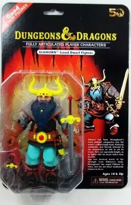 Advanced Dungeons & Dragons - NECA - Elkhorn \ 50th Anniversary Edition\  (Ultimate Action-Figure)