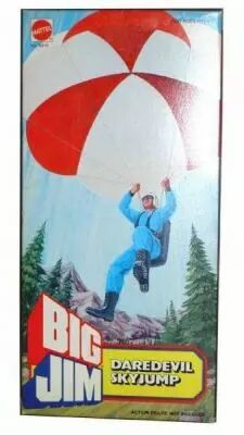 Lot Accessoires Big Jim Mattel Vintage - Parachute, Bateau, Sport, Aventure - Sans Boîte