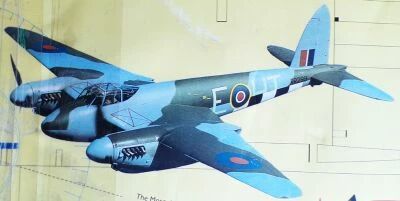 Aerotech International - Famous Fighter Mosquito T 111 Envergure 180cm Longueur 137cm Neuf Boite