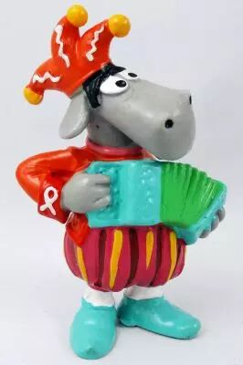 Affle & Pferdle - Figurine PVC Bully - Pferdle avec accord�on