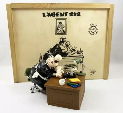 Agent 212 - S�rie Limit�e Cr�ation / Ed. Dupuis (2005) - Metal Figure (250 ex.)