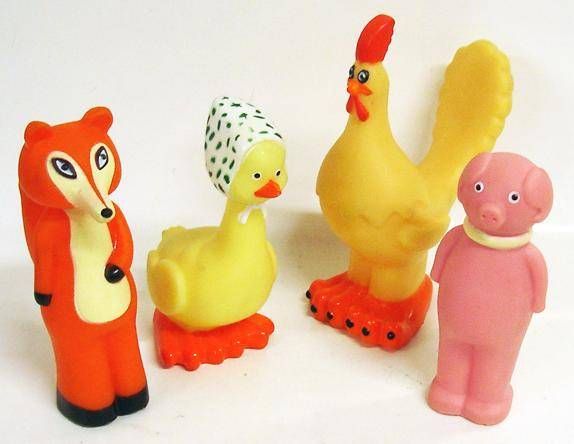 Aglae & Sidonie - set of 4 squeeze toys