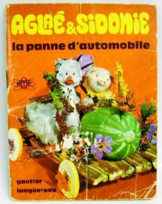Aglae & Sidonie: The car breakdown - Mini-Comics Gautier-Languereau Editions ORTF 1970
