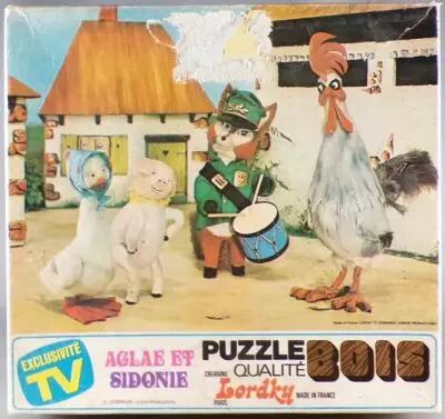 Aglae et Sidonie - Lordky R�f 1011 - Puzzles 35 Pi�ces en Bois �n Boite