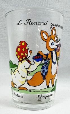 Aglae et Sidonie - Verre � moutarde - Le Renard gourmand