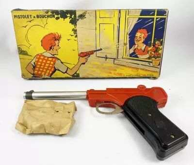 Air-Lux (Pistolet � Bouchon) - J.A. Paris (1950\'s) - Neuf avec boite