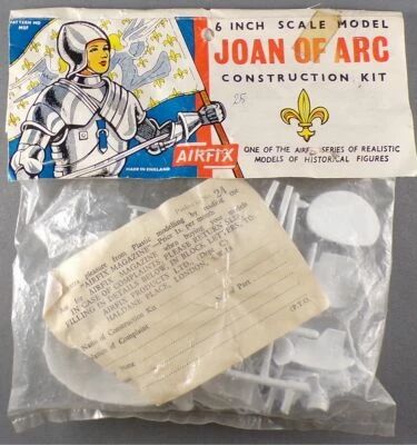 Airfix - Bagged Kit N� M5F - Joan of Arc 6 Inch Scale 1:12 Model Mint in Bag