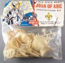 Airfix - Bagged Kit N&deg; M5F - Joan of Arc 6 Inch Scale 1:12 Model Mint in Bag Yellowed