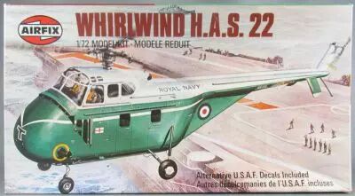Airfix - N�02056 Series 2 Whirlwind H.A.S. 22 USAF Royal Navy Helicopter 1:72 Mint in Box