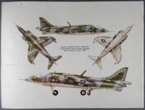 Airfix - N°18001-4 Livret Notice d\'Assemblage du Hawker Harrier GR. Mk. 1a 1/24