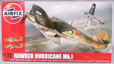 Airfix - N�A02067 Hawker Hurricane Mk.1 Avion Chasse RAF WW2 1/72 Neuf Boite
