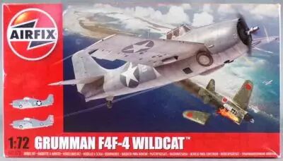 Airfix - N�A02070 Grumman F4F-4 Wildcat Avion Chasse US Navy WW2 1/72 Neuf Boite