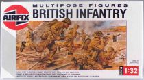 Airfix 04585 Multipose Figures WW2 British Infantry 12 Figurines 1/32 Neuf Boite 1988