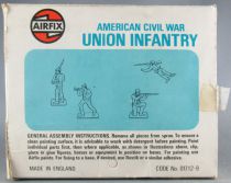 Airfix 1:72 S12 A.C.W. Union Infantry Loose with Type 3 Box