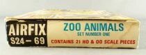 Airfix 1/72 S24 Animaux du Zoo n&deg;1 21 Figurines Neuf en boite type2