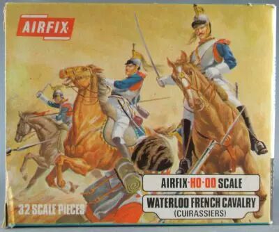 Airfix 1:72 S36 Waterloo French Cavalry (Cuirassiers) Loose with type 2 box 2