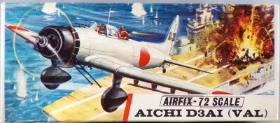 Airfix 294 S�rie 2 - WW2 Marine Japonaise Avion Aichi D3AI (Val) 1/72 Boite Vide