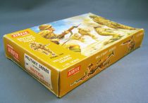 Airfix 32° WW2 Anglais 8ème armée (Boite marron 1972) Complète 29 pièces