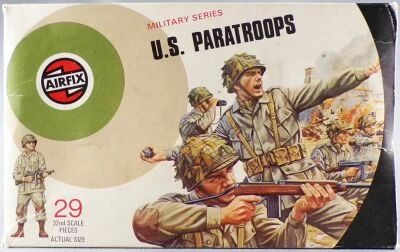 Airfix 51464-8 1/32 WW2 Am�ricains Parachutistes Boite 1976