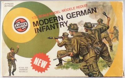 Airfix 51473-2 1/32 Arm�e Moderne Infanterie allemande Boite couleur 1976