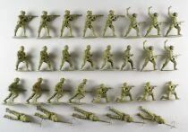 Airfix 51473-2 1/32 Arm&eacute;e Moderne Infanterie allemande Boite couleur 1976