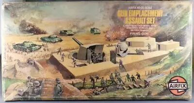 Airfix 51650-7 1/72 WW2 - Gun Emplacement Assault Set - Figures ...