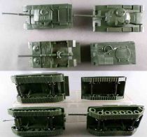 Airfix 51650-7 1/72 WW2 - Gun Emplacement Assault Set - Figurines Bunkers Chars Complet Boite 1974