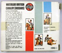 Airfix 72°  Waterloo Anglais Cavalerie (Hussards) S43 boite type4 1975 (neuf)