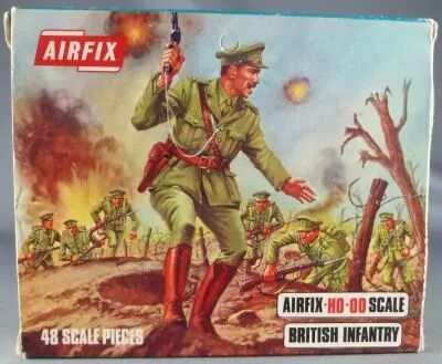 Airfix 72� S27 1�re G.M. Anglais Infanterie Boite Type 2 (Occasion)