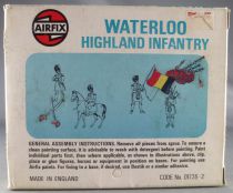 Airfix 72° S35  Waterloo Anglais Highlanders Infanterie Boite Type 3 (Occasion)