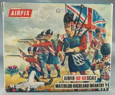 Airfix 72� S35  Waterloo British Highland Infantry S35 Loose in type 3 Box