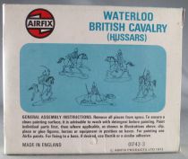 Airfix 72° S43 Waterloo Anglais Cavalerie (Hussards) Boite Type 3 (Occasion)